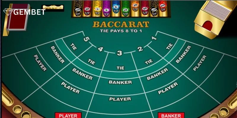 Các quy tắc rút thêm lá bài thứ 3 trong bài Baccarat tại Gembet.